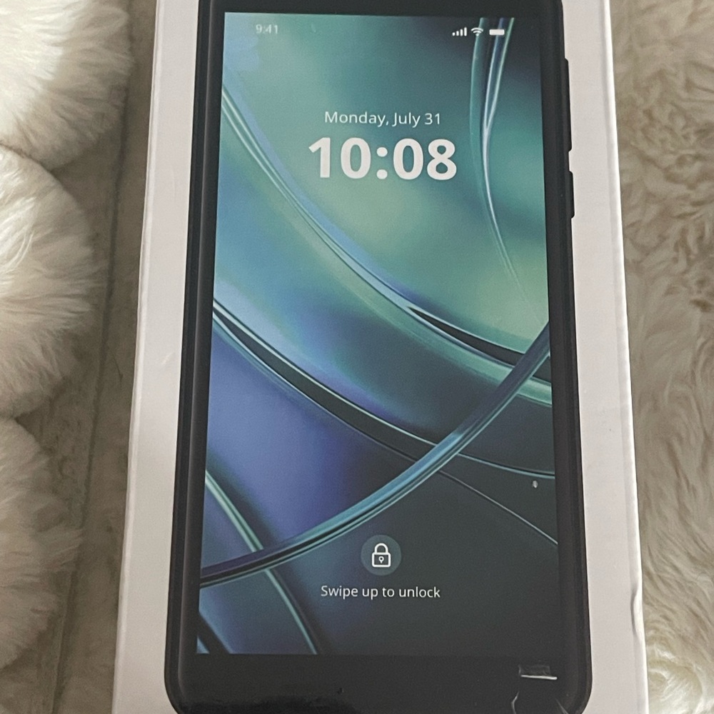 GRAY Smartphone in factory sealed box.